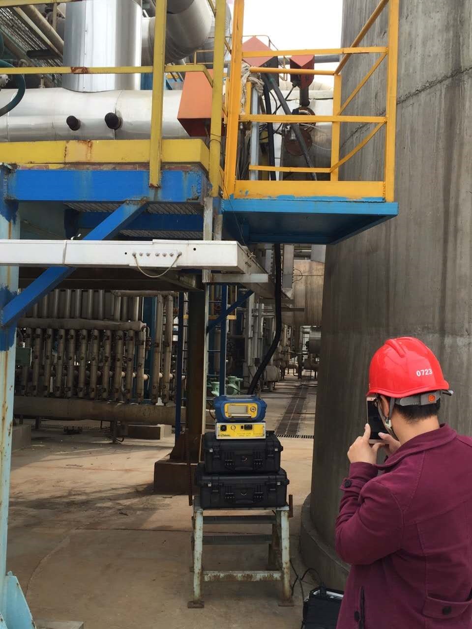 中石化系統(tǒng)單位有機物廢氣現(xiàn)場測試