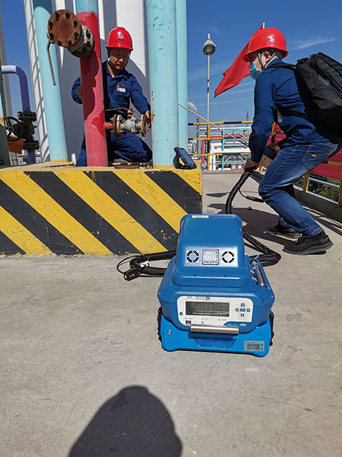 陜西北元化工集團(tuán)揮發(fā)性有機(jī)物現(xiàn)場(chǎng)測(cè)試