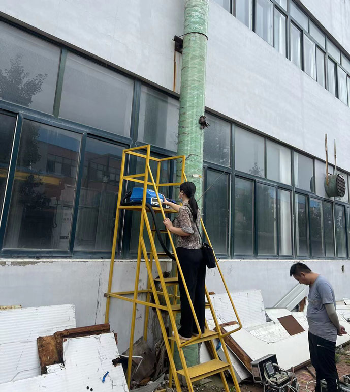 青島力克川液壓機械有限公司現(xiàn)場測試