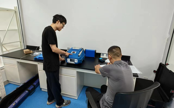 濟(jì)寧微山縣環(huán)保局PF-300交貨驗收